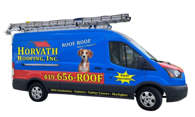 Horvath Roofing service van